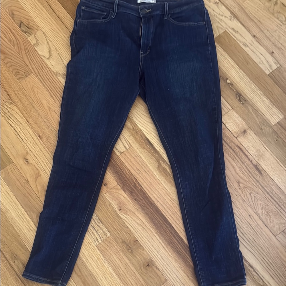 Levi’s 721 High Rise, Skinny, Dark Blue Women's Jeans